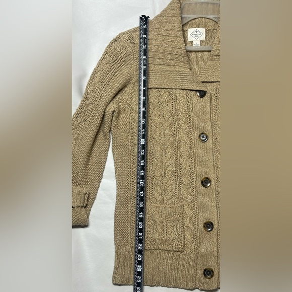 Cable Knit Cardigan Grandpa Core - Picture 3 of 4